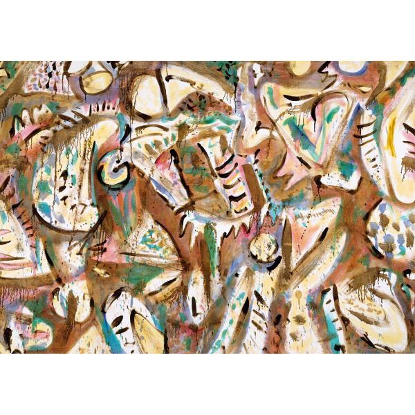 PUZZLE 1000 NO.10 ABSTRACT COMPOSITION Diğer 20663