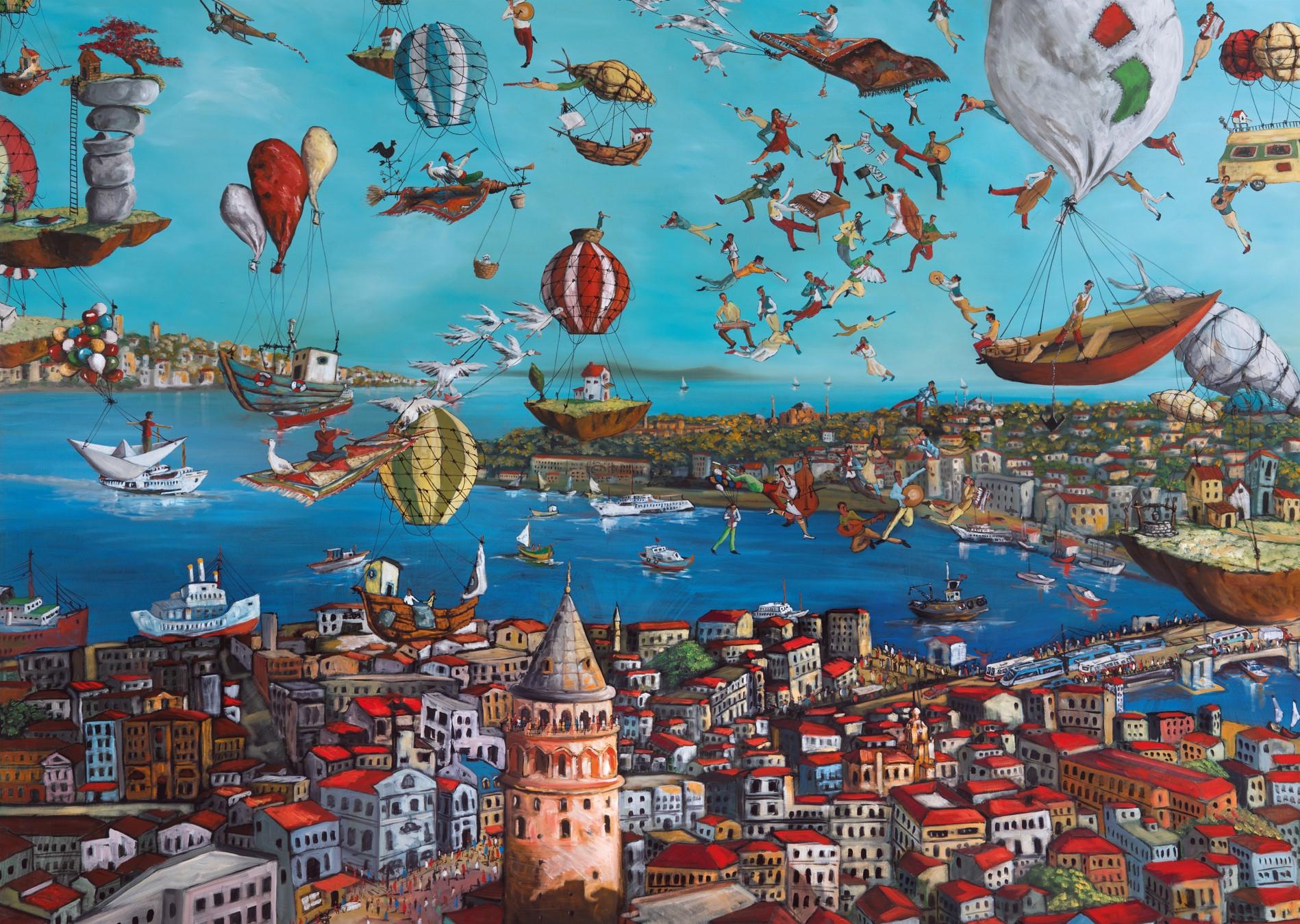 PUZZLE 3000 MIGRATION ROUTES - GALATA TOWER Diğer 23017
