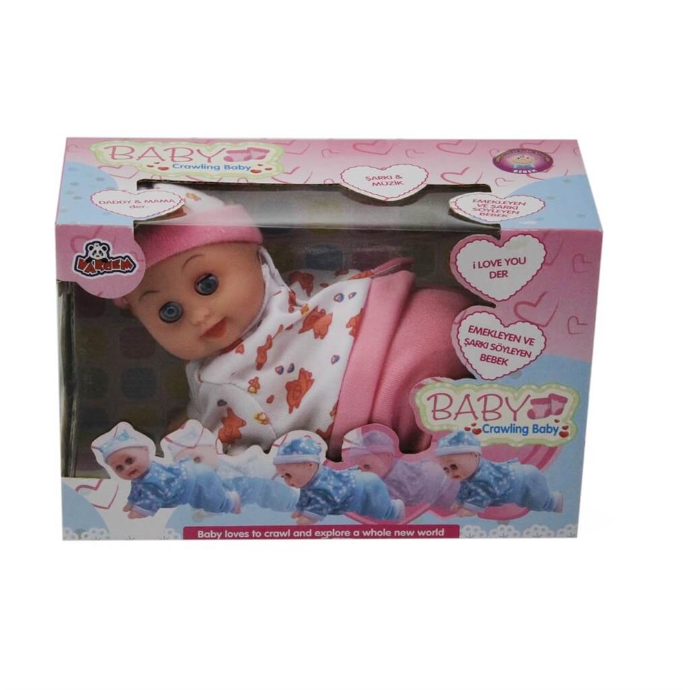 Kutulu 20cm Emekleyen Muzıklı Bebek Diğer 3323 6