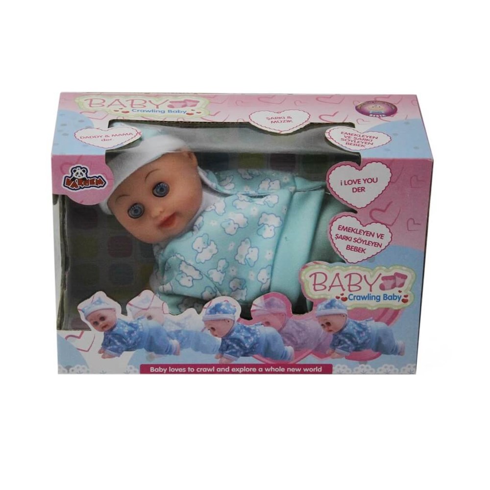 Kutulu 20cm Emekleyen Muzıklı Bebek Diğer 3323 6