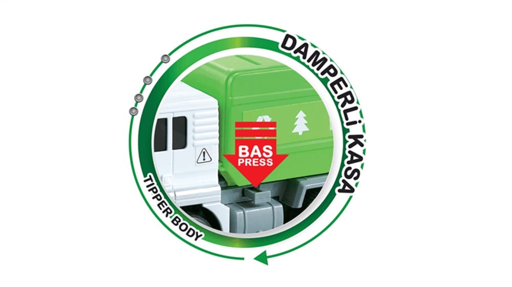 Nitro Speed 1:20 Çöp Kamyonu Diğer 422000