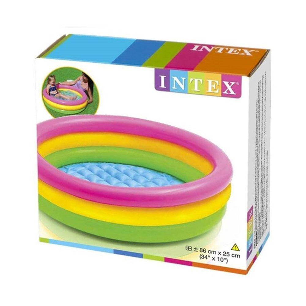 INTEX SISIRILEBILIR ZEMINLI HAVUZ 114X25 Diğer 57412
