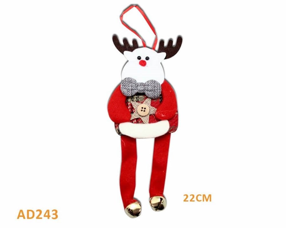 Geyikli Zilli Peluş Süs Diğer AD243 2