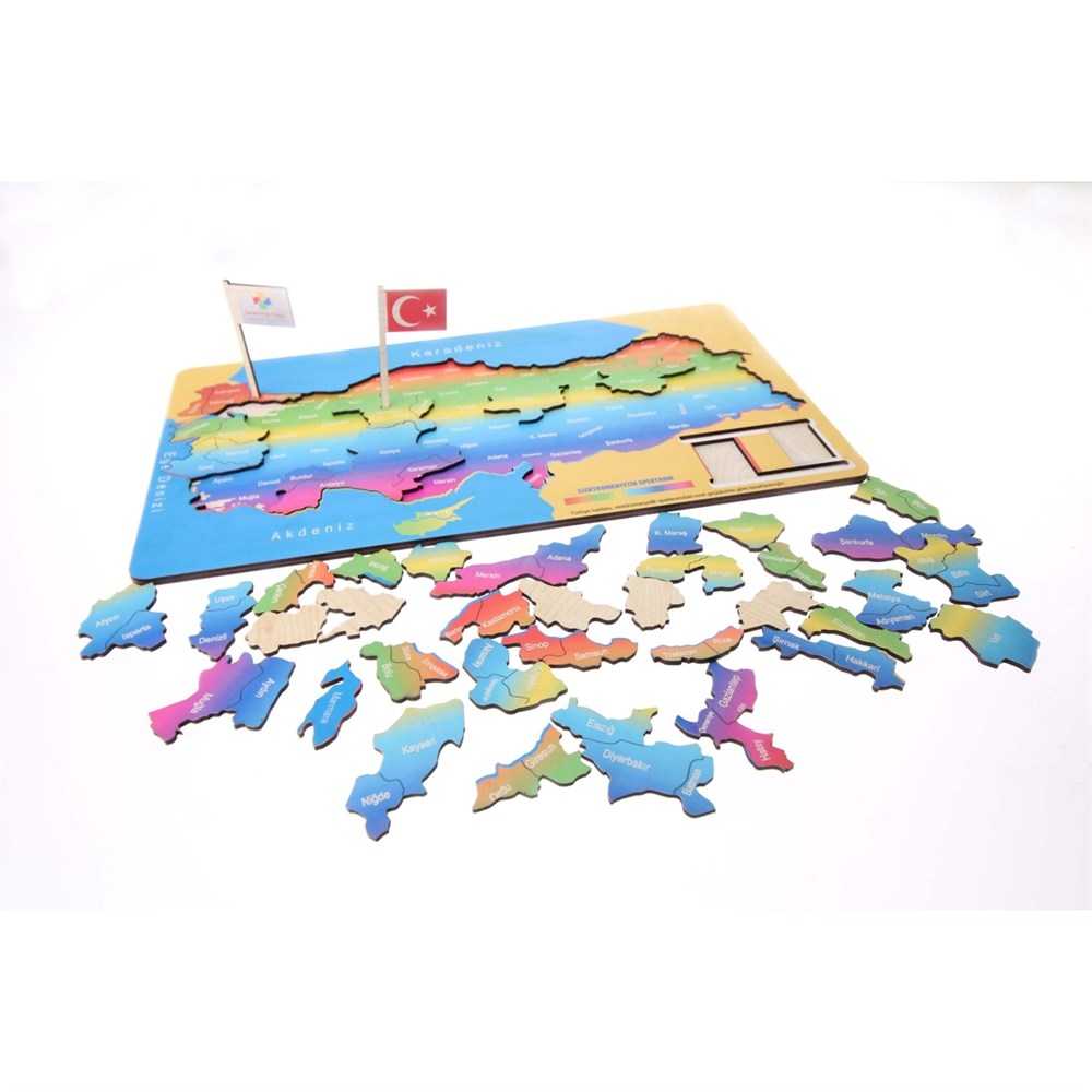 Ahşap Türkiye Haritası Diğer ASHP 005