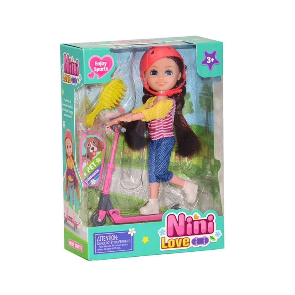 Nini Love Kutulu Sporcu Mini Bebek Diğer BIR53836