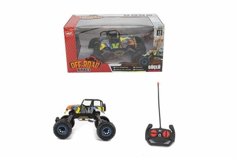 Uzaktan Kumandalı 1:18 Full Fonksiyon Off Road Araç Diğer BIRA25