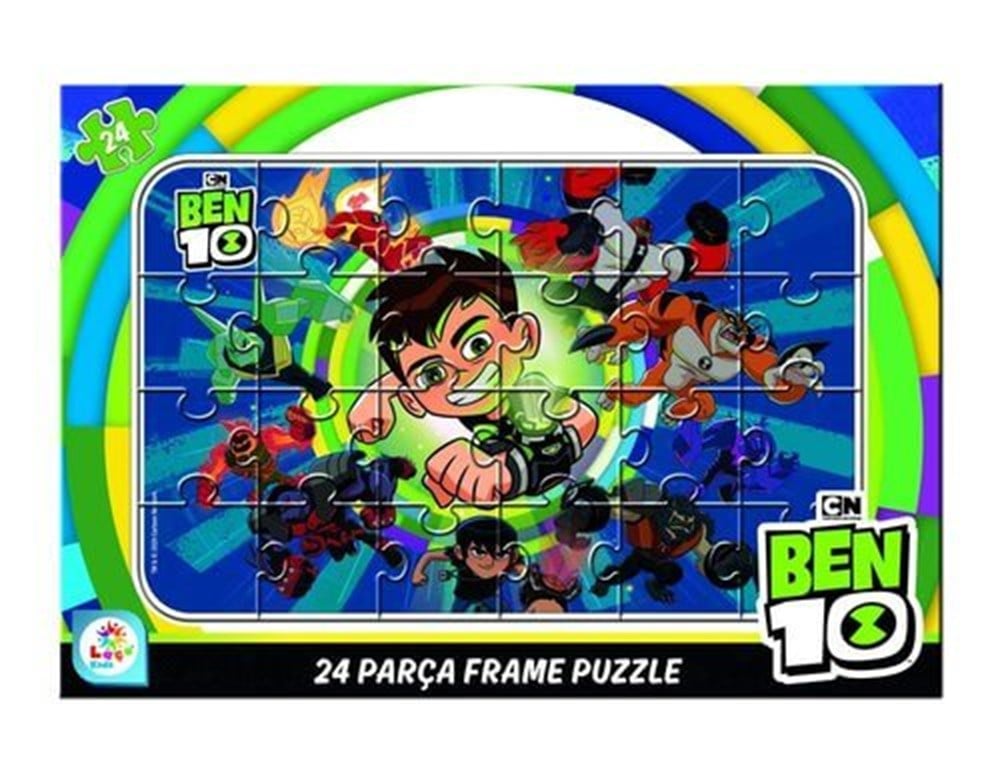 24 Parça Çocuk Puzzle BEN10 Diğer BTEN7602