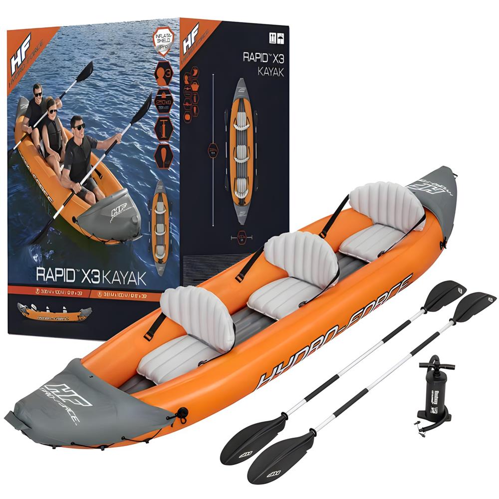 BESTWAY RAPID X3 HYDROFORCE 3 KISILIK SISME KANO 65132 Diğer BW65132