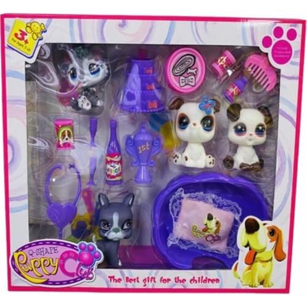 KUTUDA YASTIKLI 5LI KOPEK MINIS Diğer CL 2105 ABC