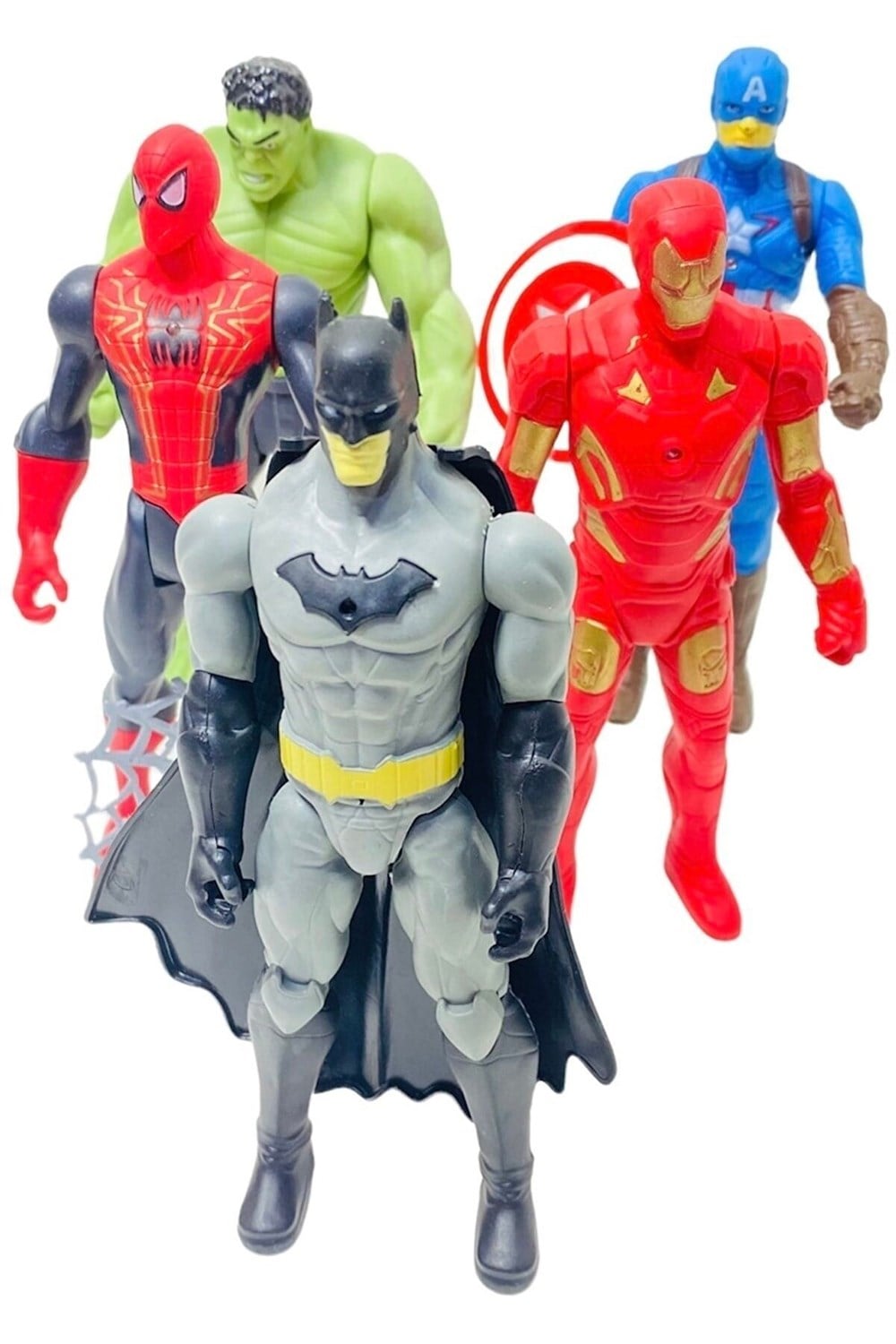 Super Power Hero 5'li Karakter Figür Diğer E2156 5