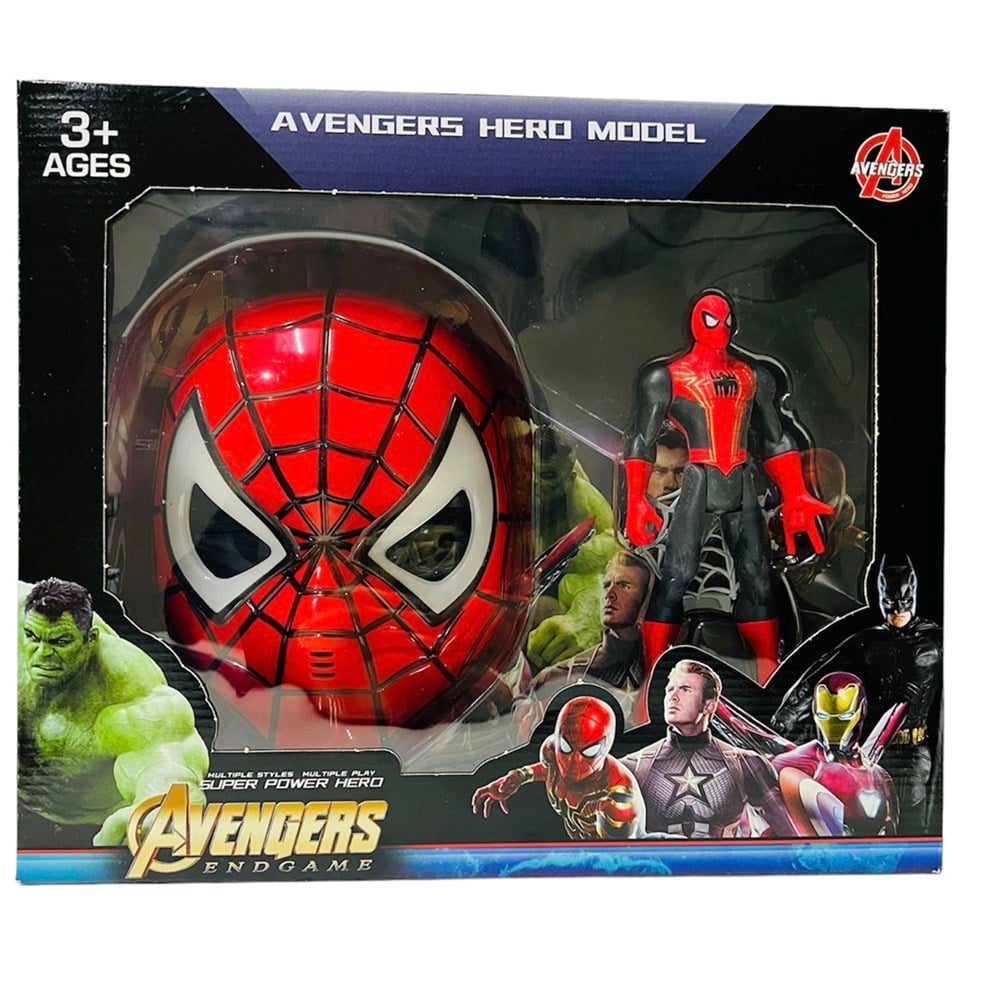 Spiderman Işıklı Maske Karakter Diğer E2156 SM