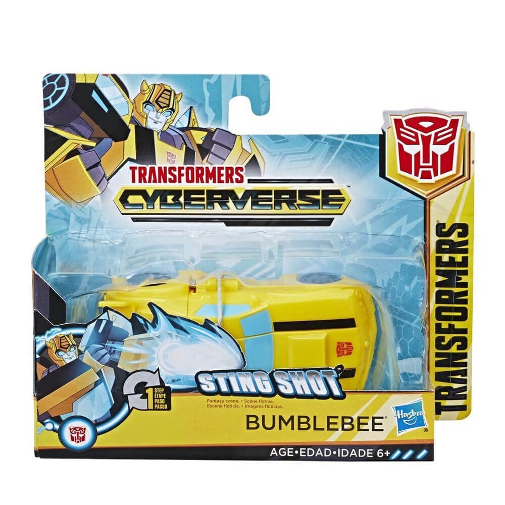 TRANSFORMERS CYBERVERSE TEK ADIMDA DONUSEN FIGUR BUMBLEBEE E3522-E3642 Diğer E3642