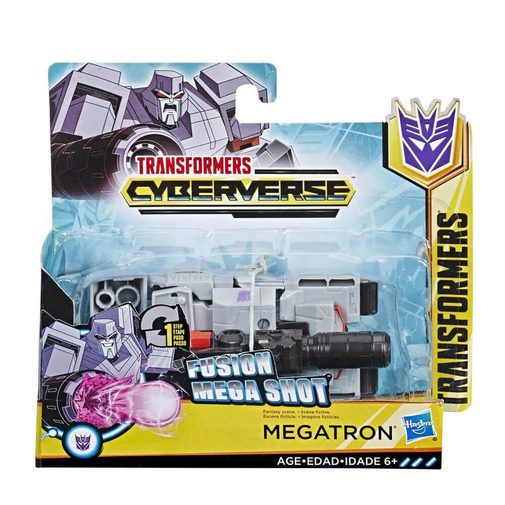 TRANSFORMERS CYBERVERSE TEK ADIMDA DONUSEN FIGUR MEGATRON E3543-E3643 Diğer E3643