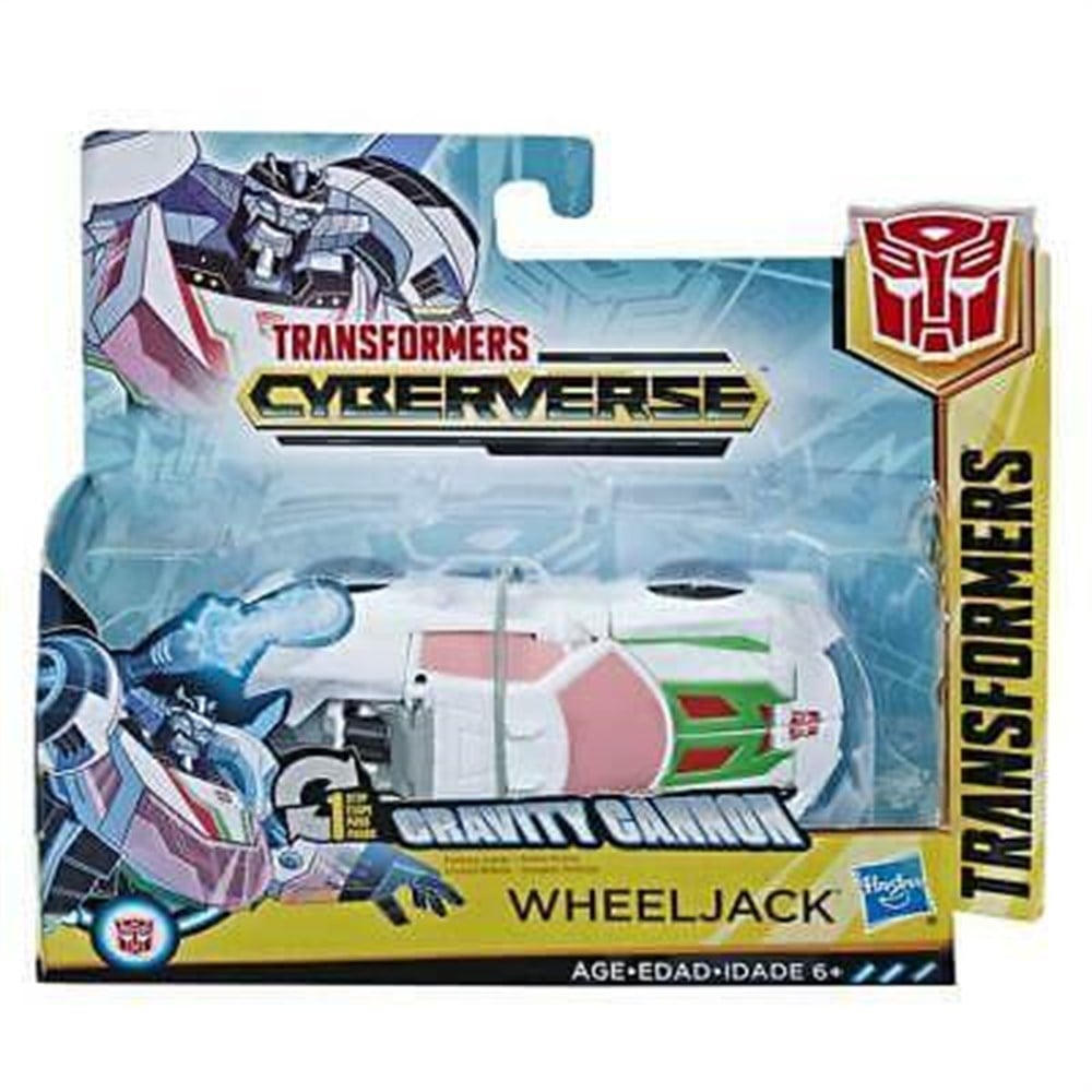 TRANSFORMERS CYBERVERSE TEK ADIMDA DONUSEN FIGUR WHEELJACK E3522-E3646 Diğer E3646