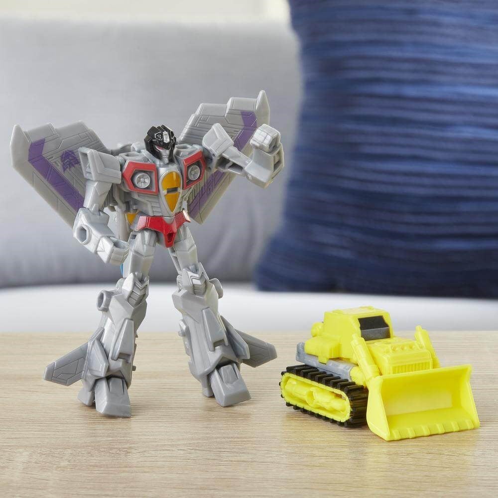 TRANSFORMERS CYBERVERSE SPARK ARMOR BATTLE FIGUR STARSCREAM E4219-E4298 Diğer E4298
