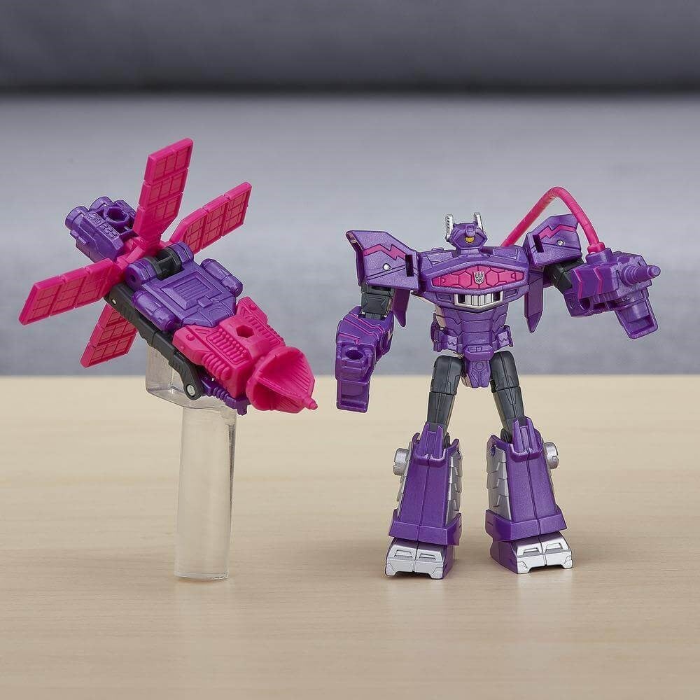 TRANSFORMERS CYBERVERSE SPARK ARMOR BATTLE FIGUR SOUNDWAVE E4219-E4300 Diğer E4300