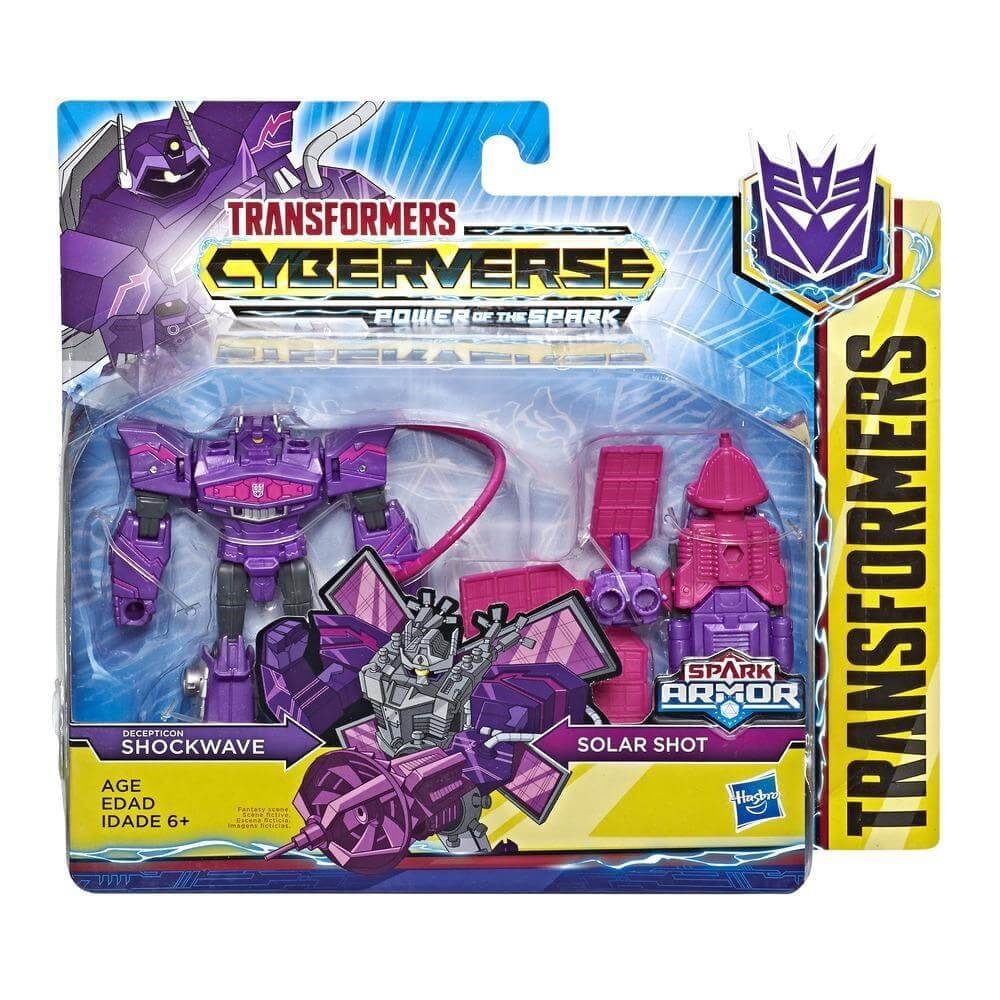 TRANSFORMERS CYBERVERSE SPARK ARMOR BATTLE FIGUR SOUNDWAVE E4219-E4300 Diğer E4300