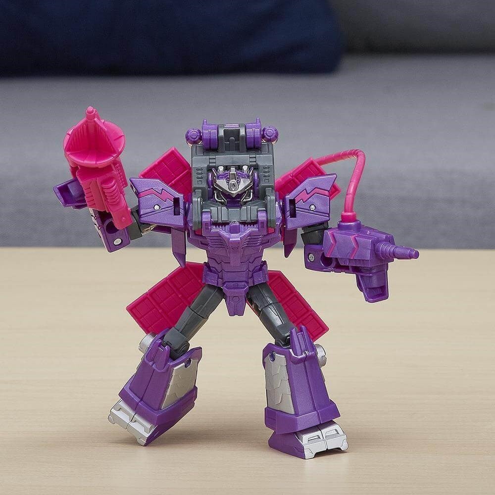 TRANSFORMERS CYBERVERSE SPARK ARMOR BATTLE FIGUR SOUNDWAVE E4219-E4300 Diğer E4300