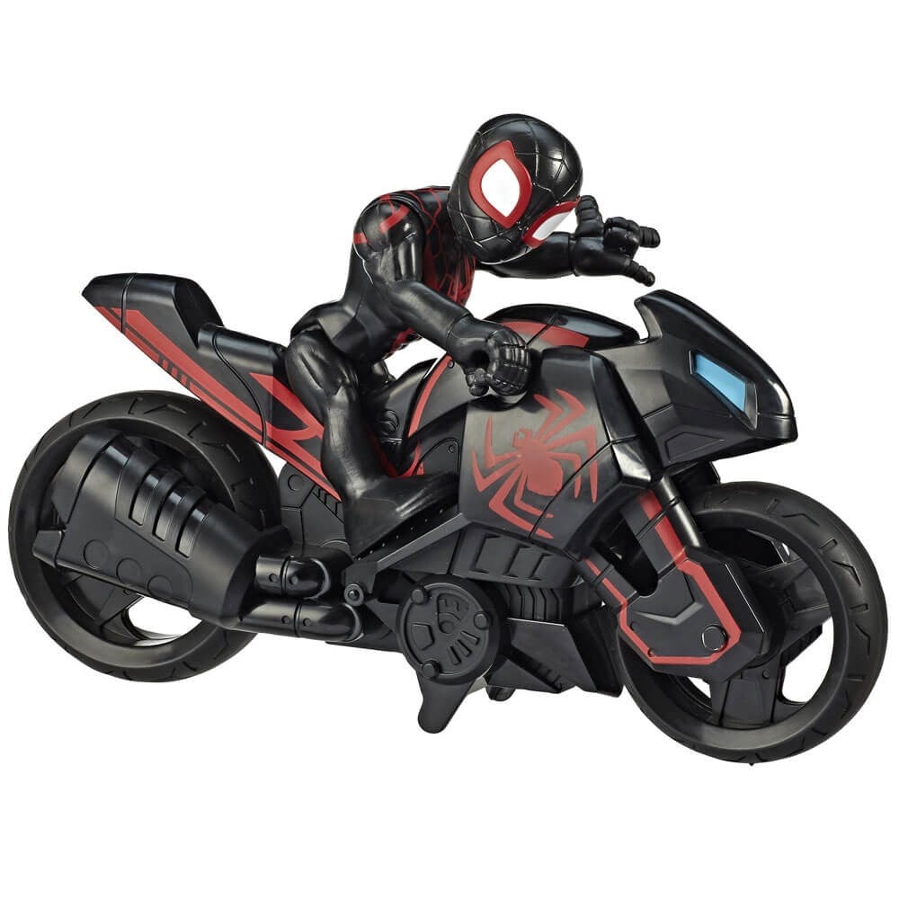 MARVEL SUPER HERO ADVENTURES MEGA FIGUR VE MOTOSIKLET KID ARACHNID E6225-E6261 Diğer E6261