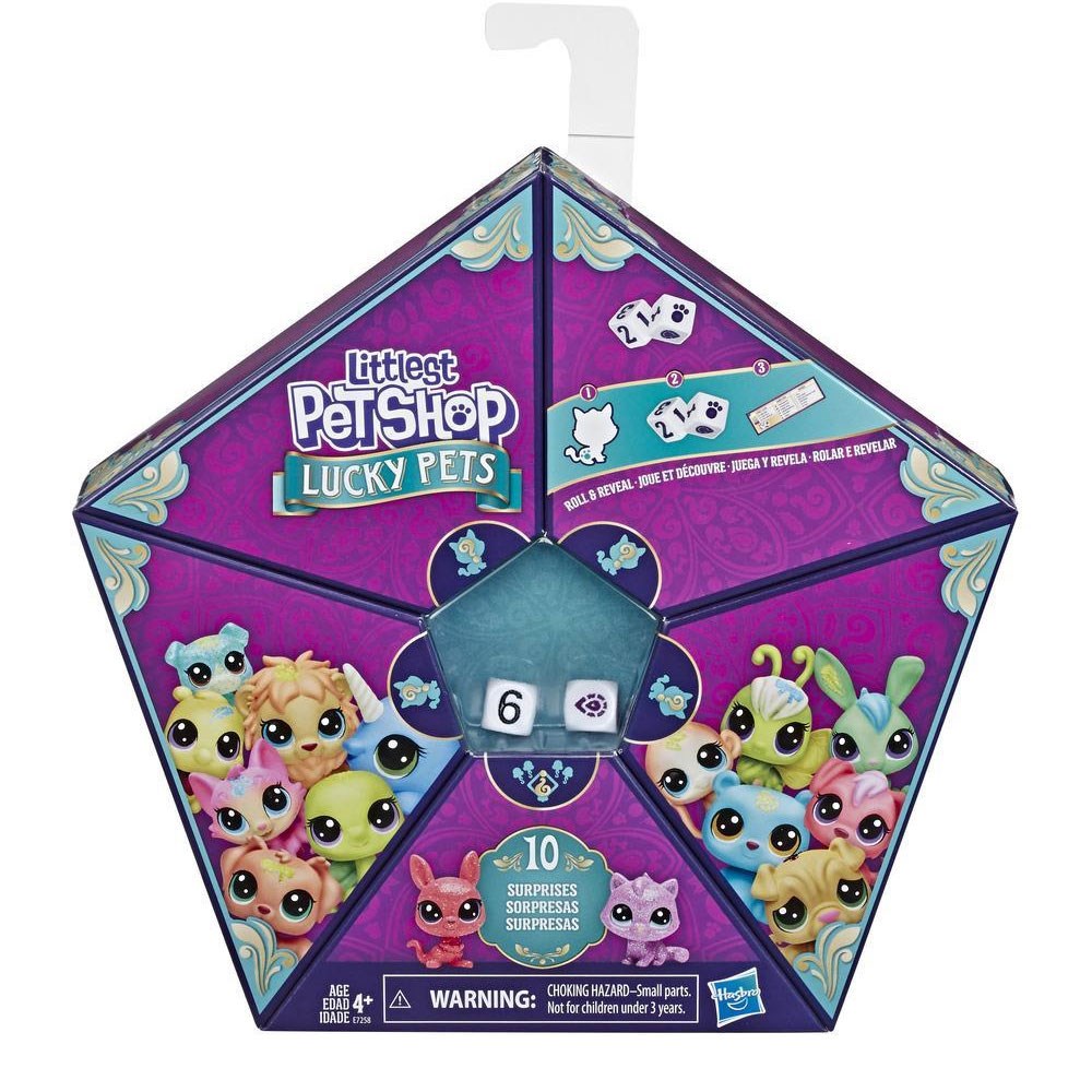 LITTLEST PET SHOP SANSLI MINISLER SANS EKIBI 4LU SURPRIZ PAKET E7258 Diğer E7258