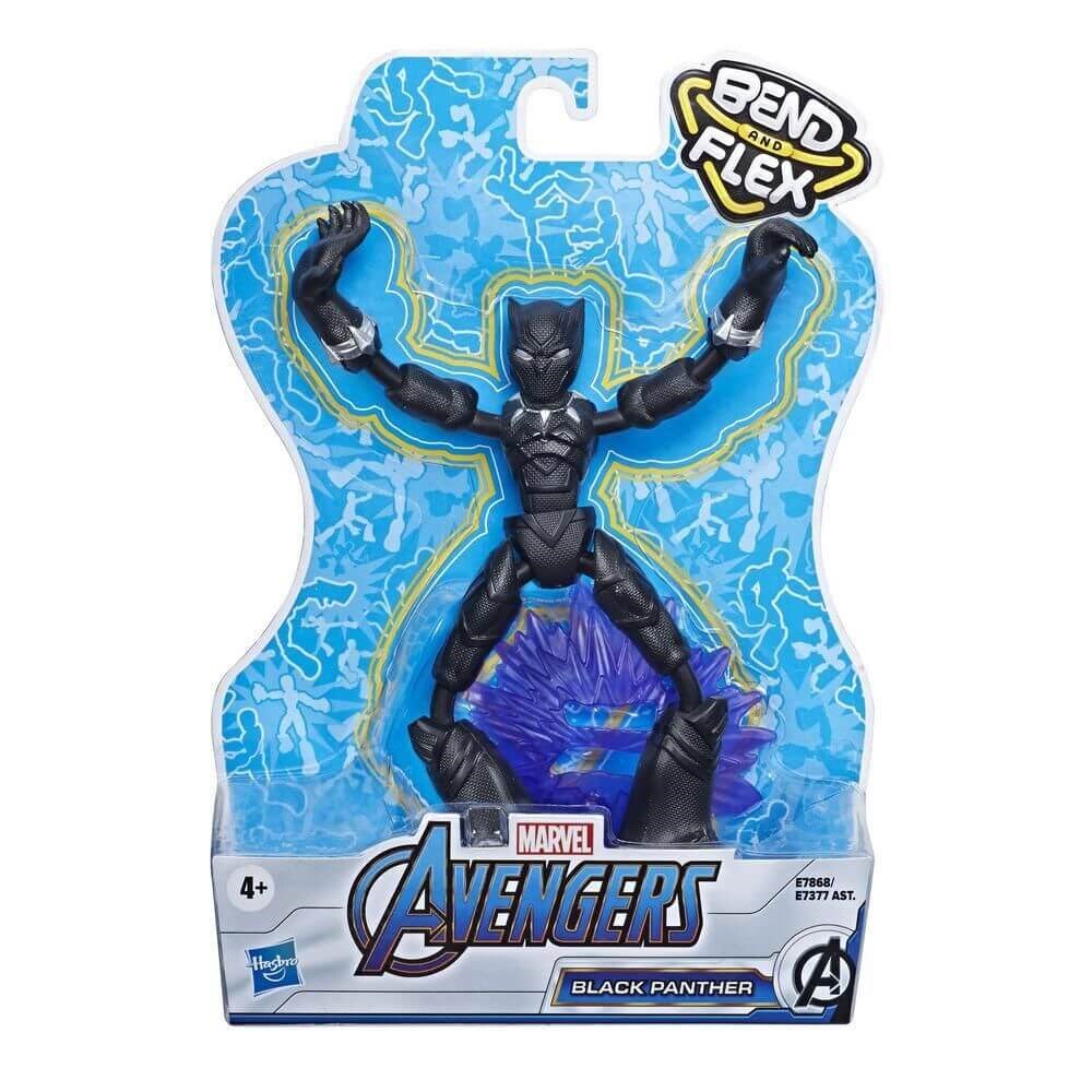 AVENGERS BEND FLEX FIGUR BLACK PANTHER E7377-E7868 Diğer E7868