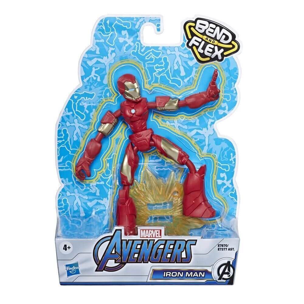 AVENGERS BEND FLEX FIGUR IRON MAN E7377-E7870 Diğer E7870