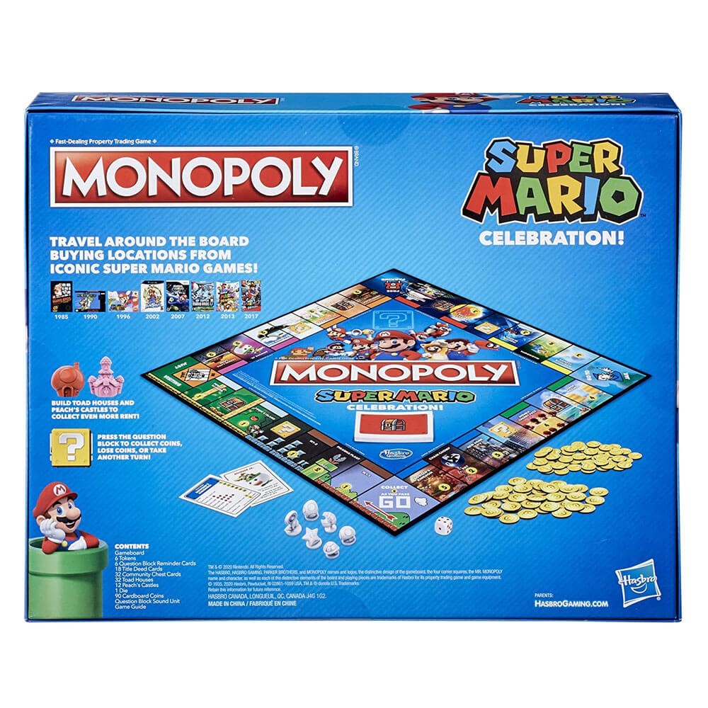 MONOPOLY SUPER MARIO CELEBRATION E9517 Diğer E9517