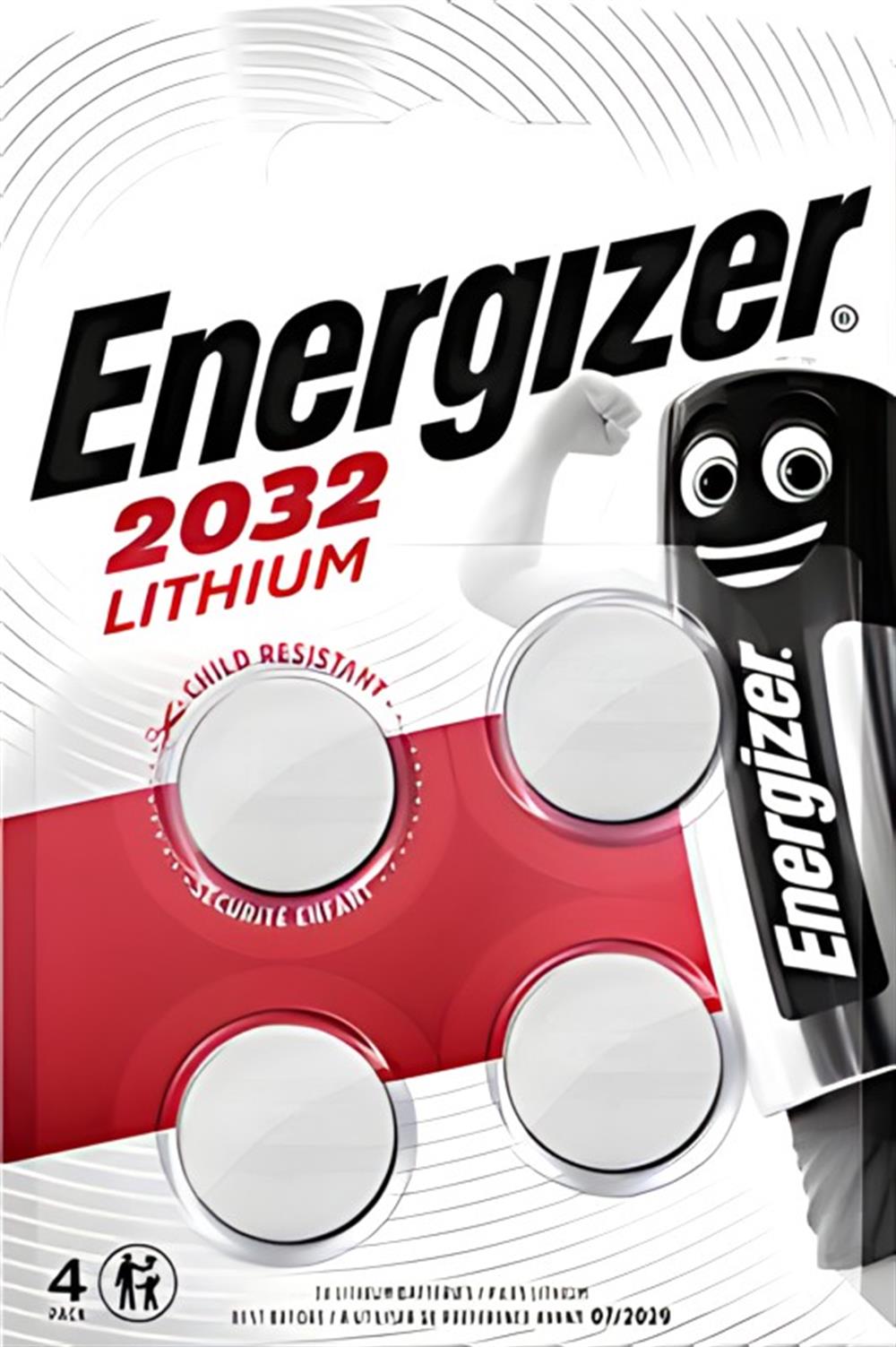 ENERGIZER CR2032 3V 4LU LITHIUM PIL Diğer EN EMG B130222
