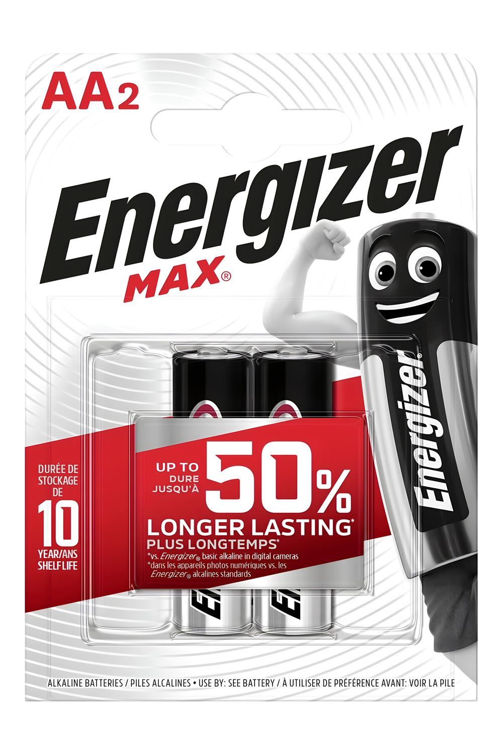 ENERGIZER MAX LR6 2LI ALKALIN AA PIL Diğer EN LR6 2