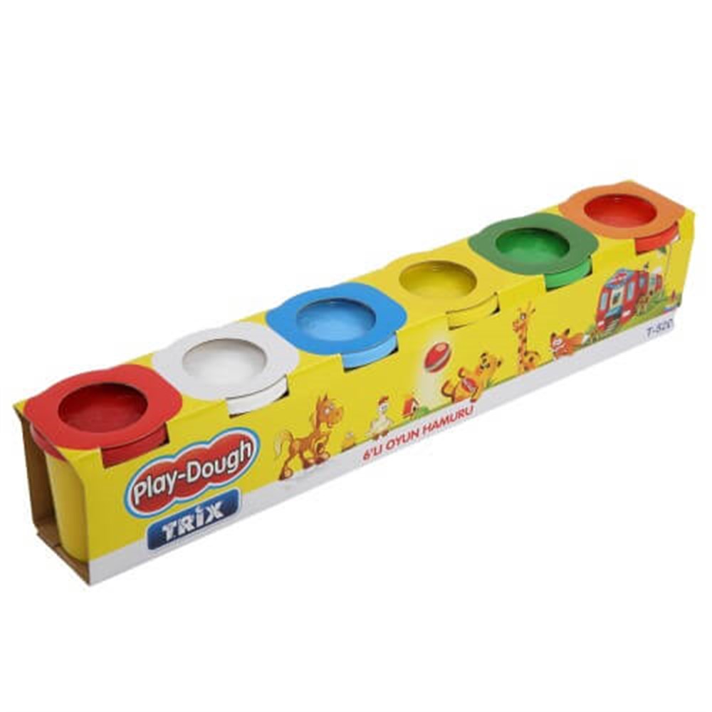 Play Dough 6Lı Oyun Hamuru 130 G Diğer ERN 011