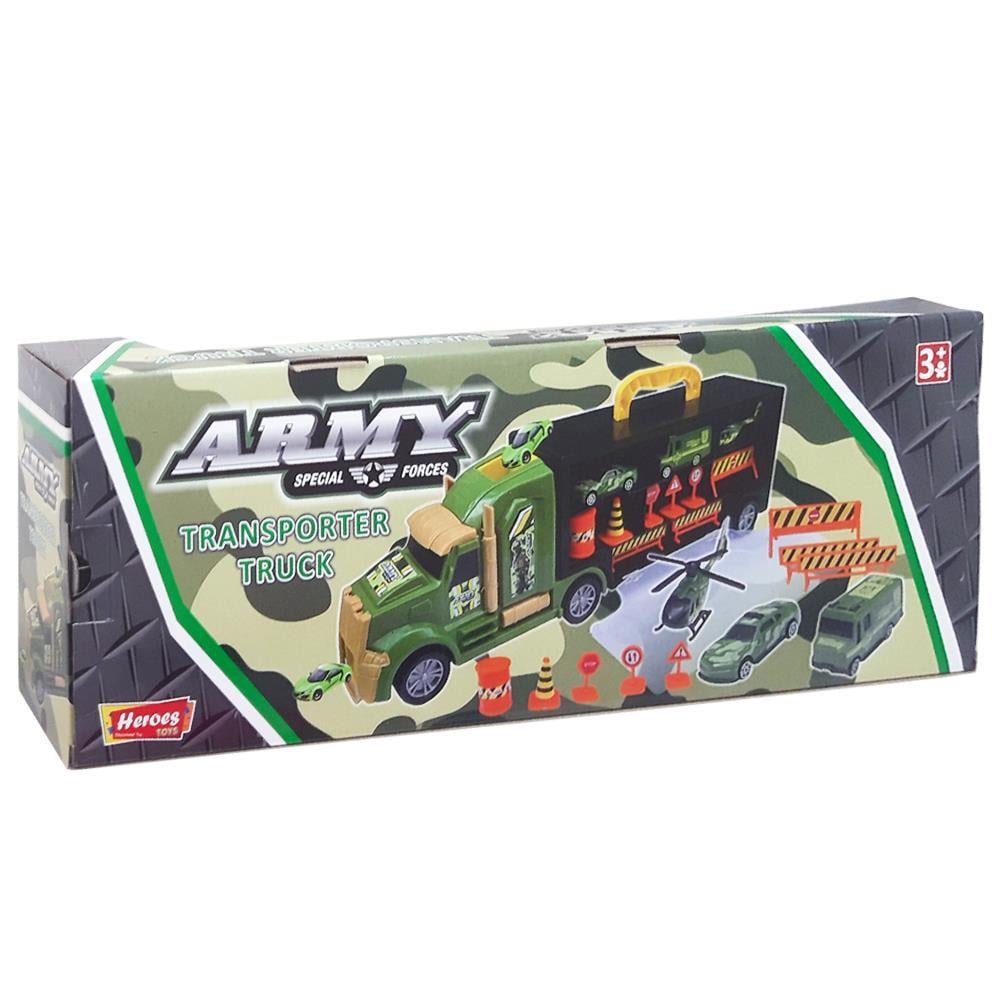 Heroes Toys Çantalı Askeri Taşıyıcı Tır Seti Diğer ERN 878