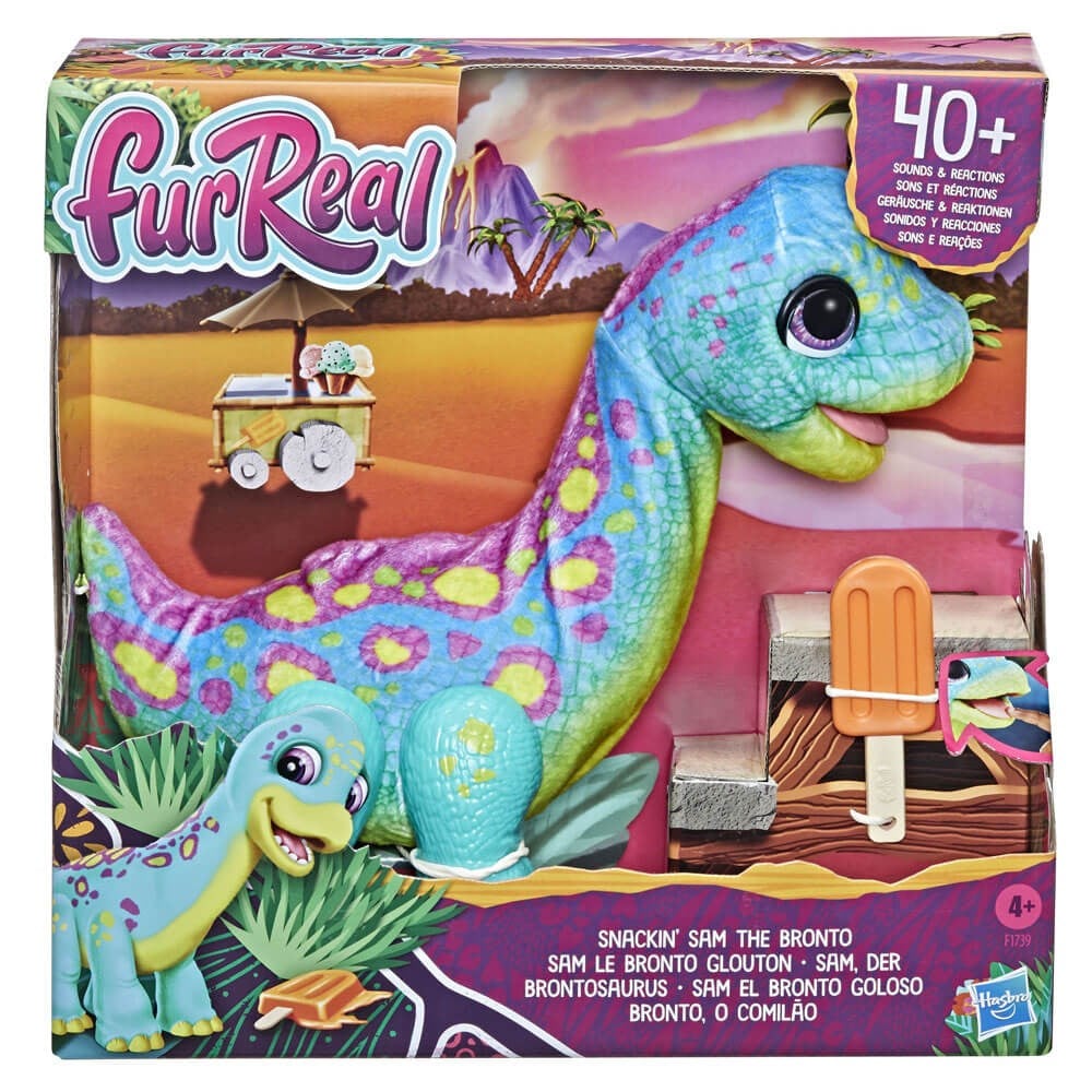FUR REAL SNACKIN SAM THE BRONTO INTERAKTIF DINOZOR F1739 Diğer F1739
