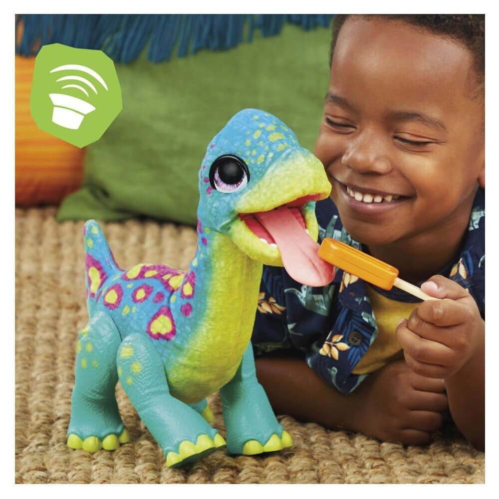 FUR REAL SNACKIN SAM THE BRONTO INTERAKTIF DINOZOR F1739 Diğer F1739