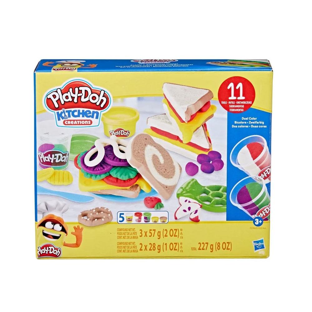 PLAY-DOH EGLENCELI MUTFAGIM SANDVIC SETI E7253-F5746 Diğer F5746