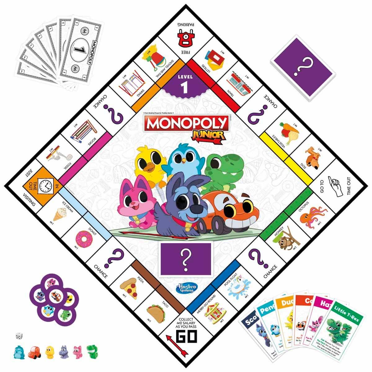 MONOPOLY JUNIOR 2SI 1 ARADA F8562 Diğer F8562