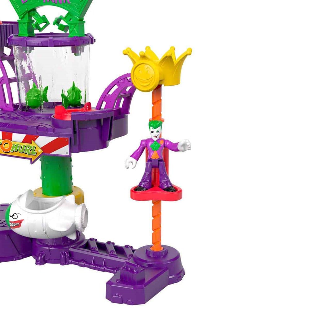 IMAGINEXT DC SUPER FRIENDS JOKER KAHKAHA FABRIKASI OYUN SETI GBL26 Diğer GBL26