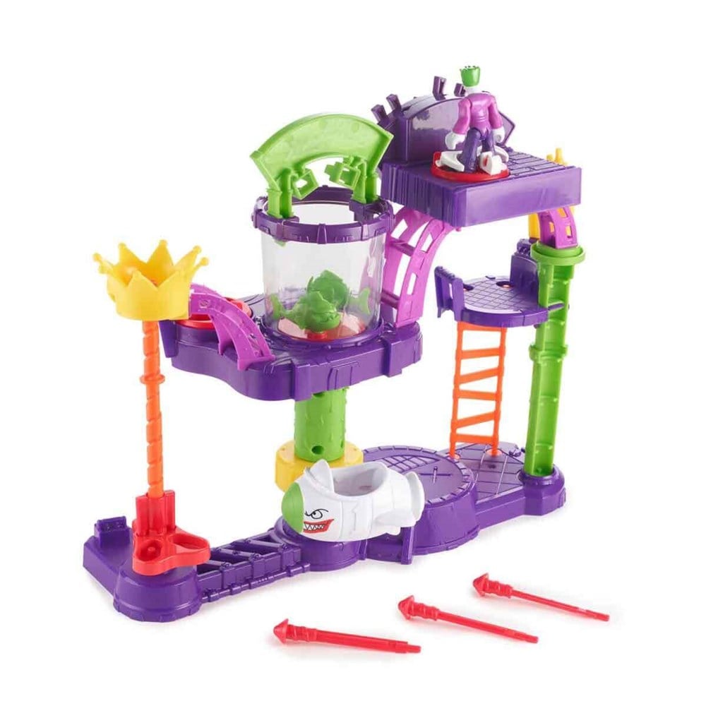IMAGINEXT DC SUPER FRIENDS JOKER KAHKAHA FABRIKASI OYUN SETI GBL26 Diğer GBL26