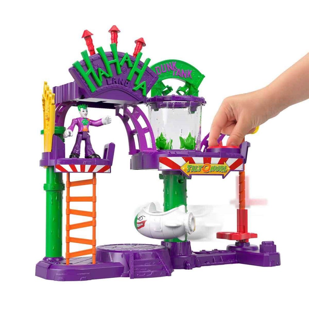 IMAGINEXT DC SUPER FRIENDS JOKER KAHKAHA FABRIKASI OYUN SETI GBL26 Diğer GBL26