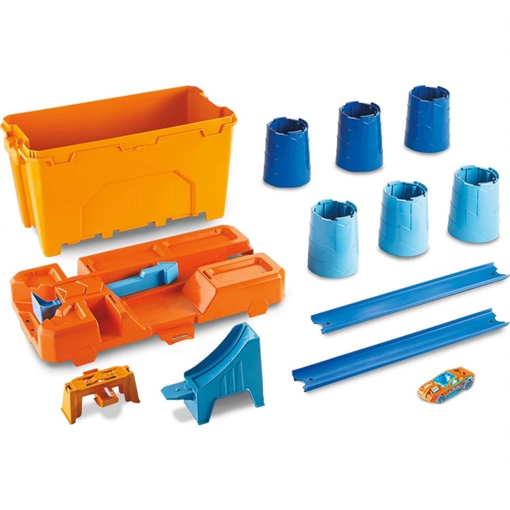 HOT WHEELS TRACK BUILDER UZMAN SERISI YARIS SETI FLK89-GCF91 Diğer GCF91