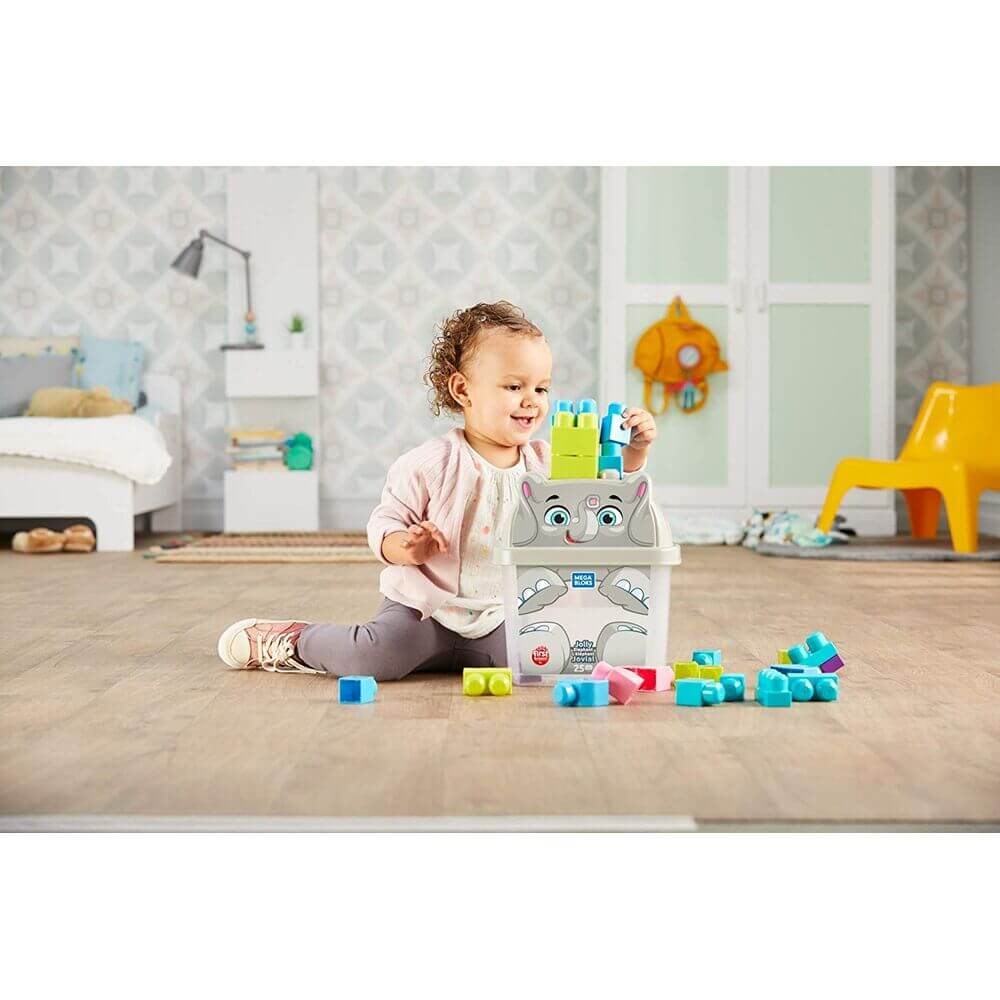 MEGA BLOKS SEVIMLI HAYVANLAR BLOK KUTUSU GRI FIL GCT46-GFX30 Diğer GFX30