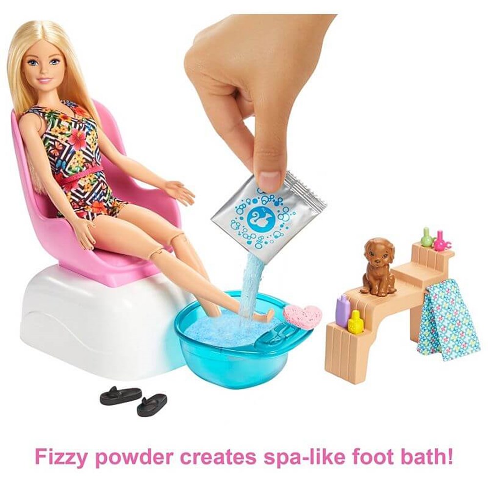 BARBIE SAGLIKLI TIRNAK BAKIMI OYUN SETI GHN07 Diğer GHN07