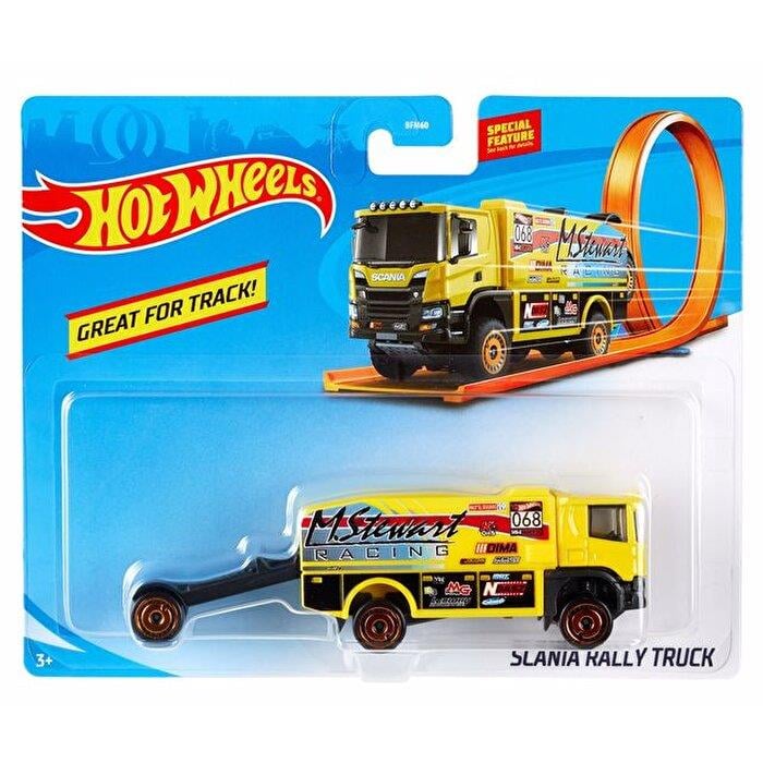 HOT WHEELS KAMYONLAR SCANIA RALLY TRUCK BFM60-GKC33 Diğer GKC33