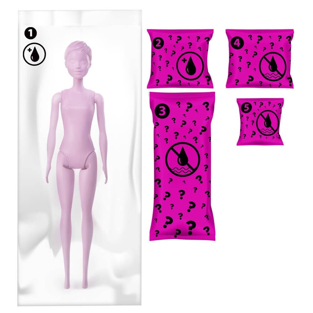 BARBIE COLOR REVEAL REN KDEGISTIREN SURPRIZ BEBEKLER SERI 1 GMT48 Diğer GMT48
