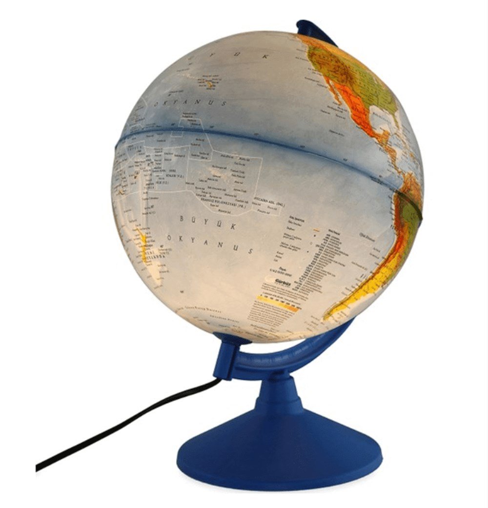 Gürbüz Işıklı Fiziki Küre 30 Cm (Fiziki+Siyasi) 41301 Diğer GRB 41301