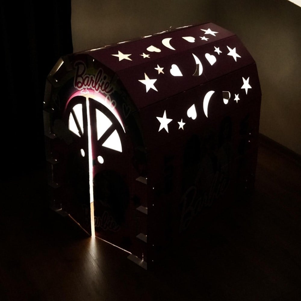 Karton Oyun Evi Barbie Diğer GV BB 0193