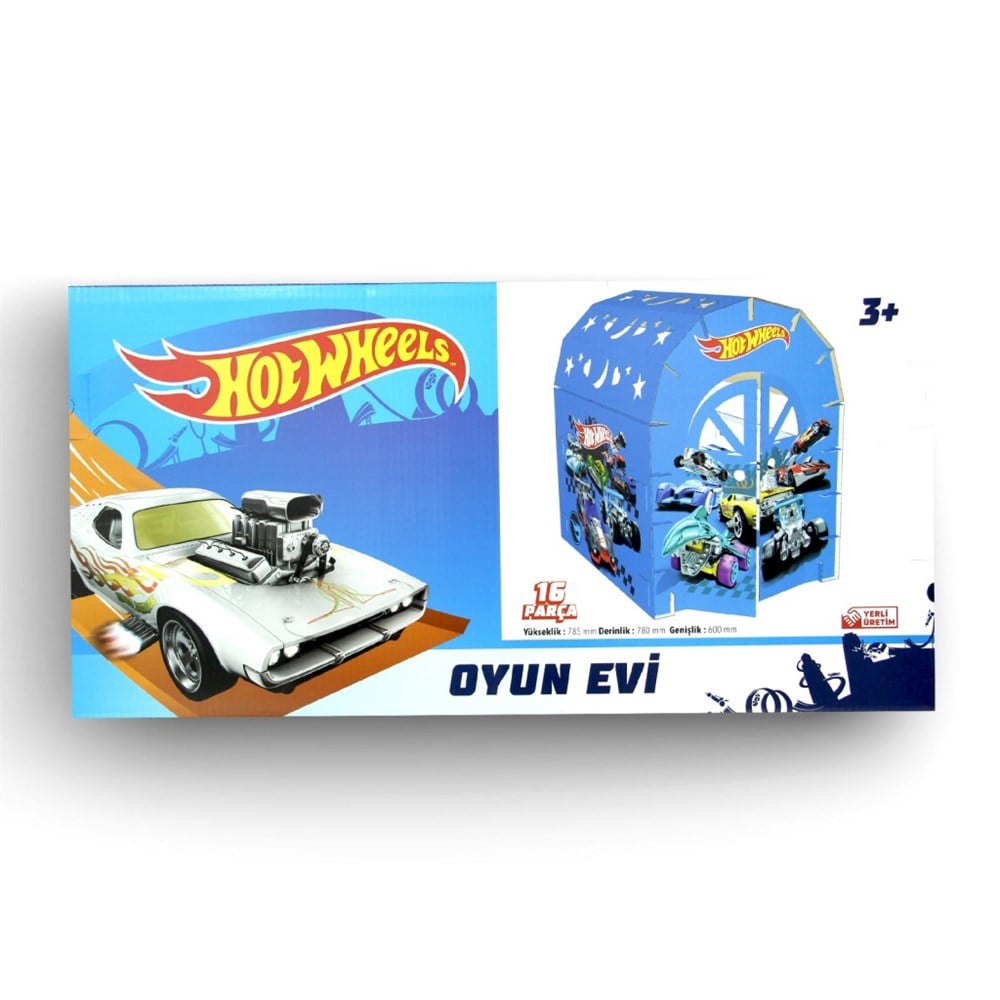 Karton Oyun Ev Hot Wheels Diğer GV HW 0308
