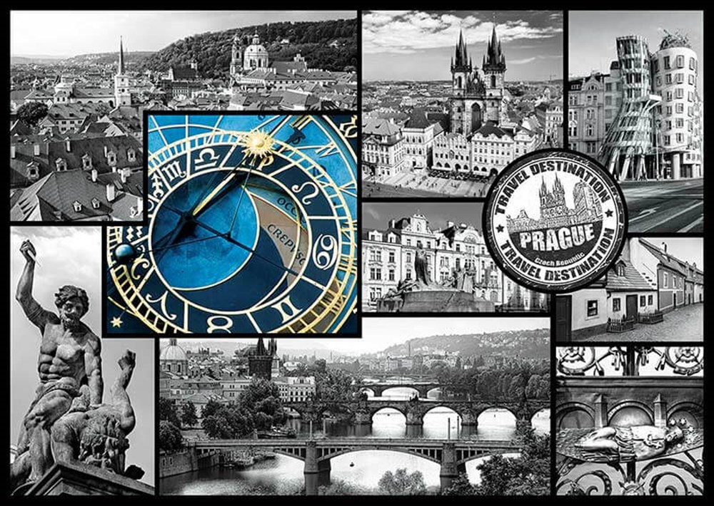 TREFL 1000 PARCA PUZZLE PRAG Diğer HD10346