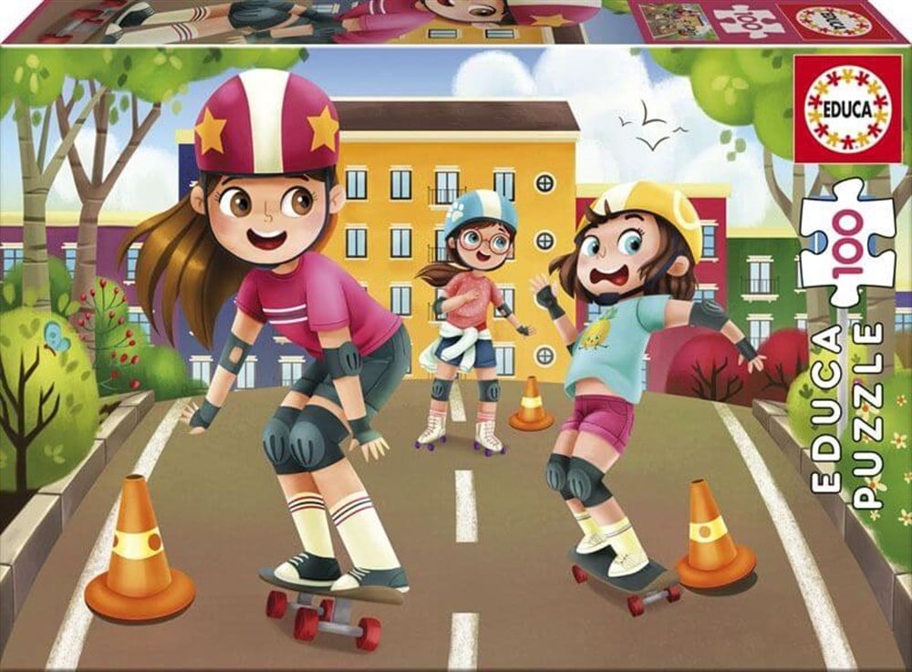 Educa Skating 100 Parça Puzzle Diğer HD17152