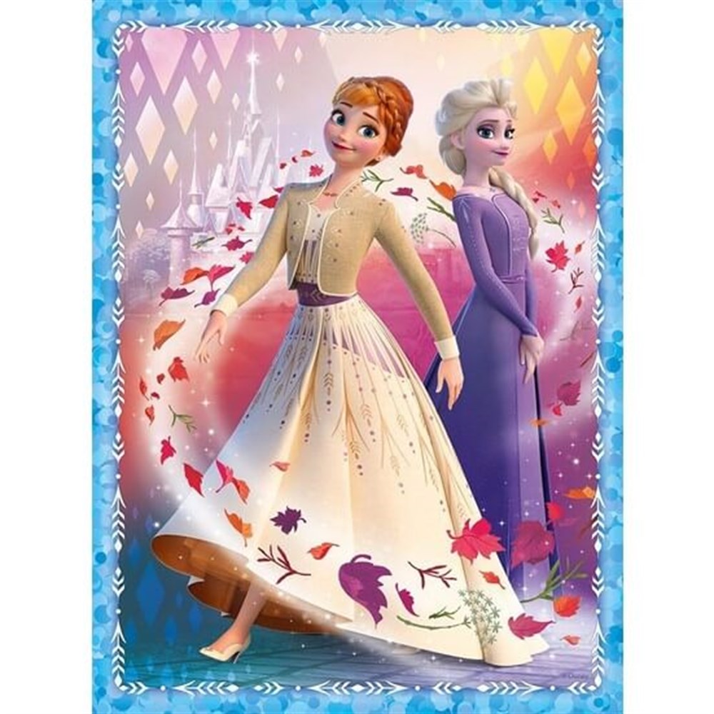 TREFL PUZZLE FROZEN 2 A MYSTERIOUS LAND 2 IN 1 PUZZLE Diğer HD90814