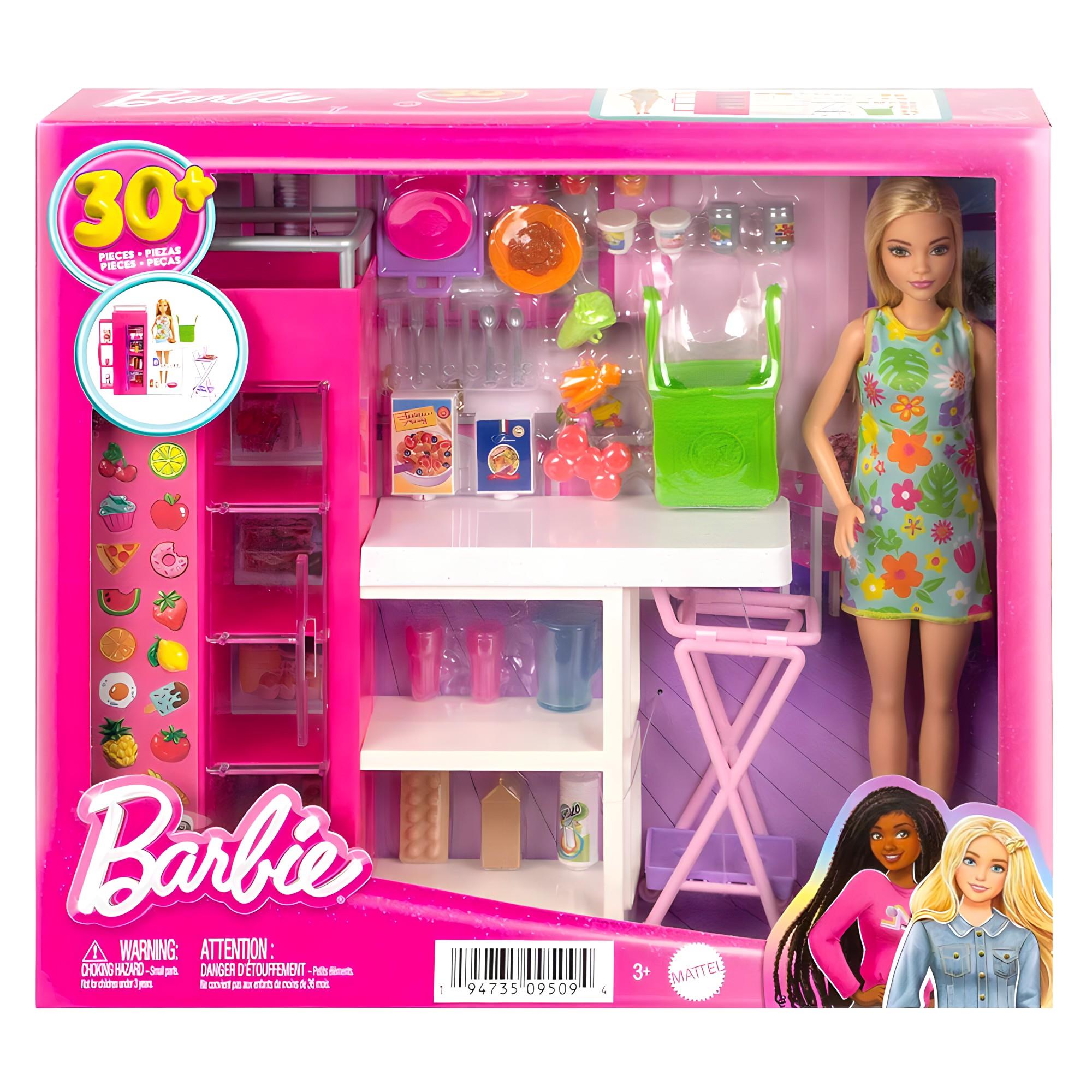 BARBIE MINI BUFE OYUN SETI HJV38 Diğer HJV38